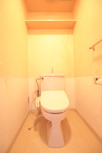 トイレ　トイレ（クリーニング前）