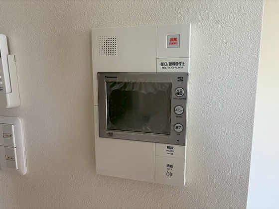 セキュリティ　※別部屋の写真です