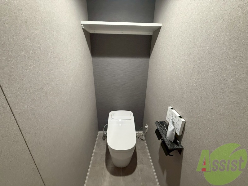 トイレ　トイレはウォシュレット付きです。シャワートイレは嬉しいですね