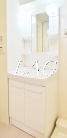 洗面設備　洗面台です。