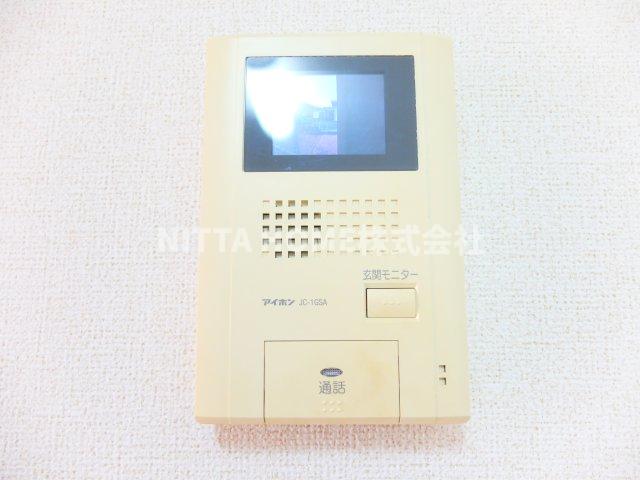 セキュリティ　来客時に安心なモニタ付きインターホン◎