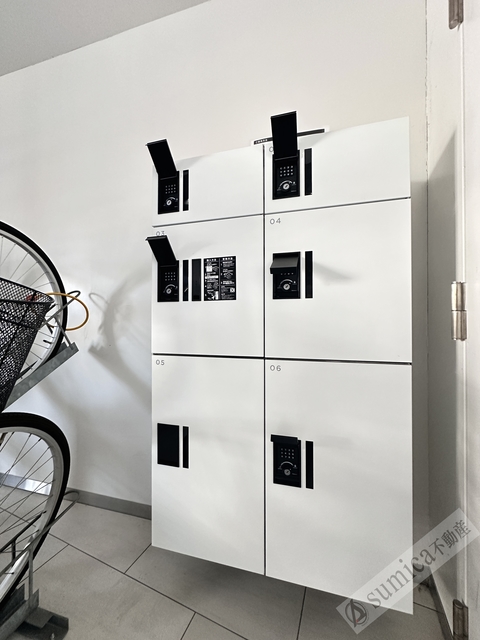 その他共有部分　外出時も安心な宅配ボックス完備