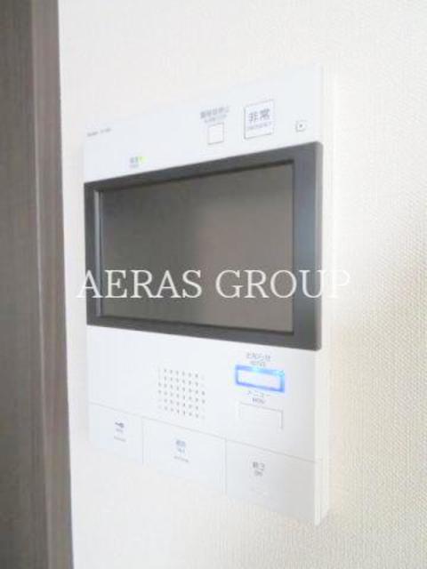 セキュリティ　モニター付きインターホン