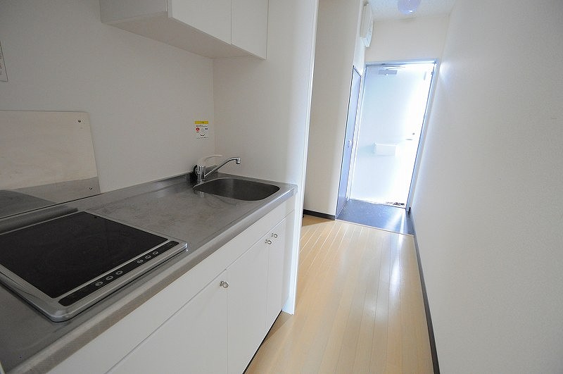 キッチン　2口コンロでお料理の幅も広がります。