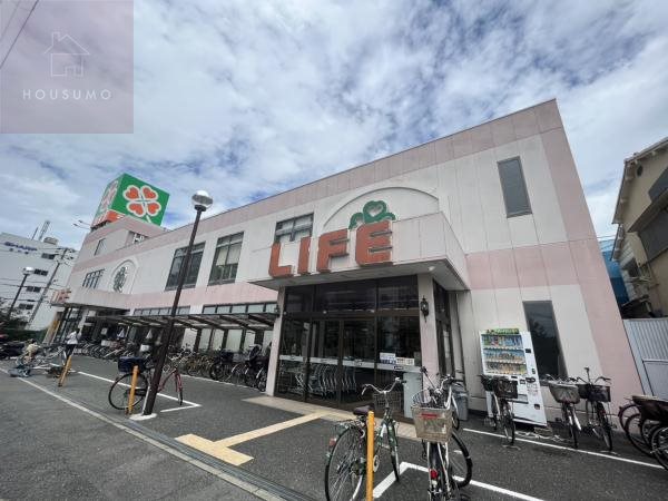スーパー　ライフ八尾竹渕店（スーパー）まで444m