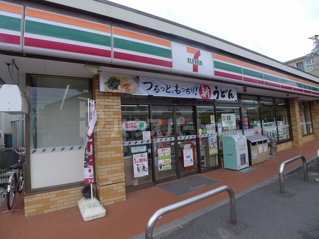 コンビニ　セブンイレブン葛飾東堀切1丁目店（コンビニ）まで140m