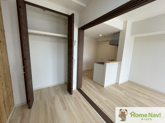 収納　荷物もすっきり片付きます。