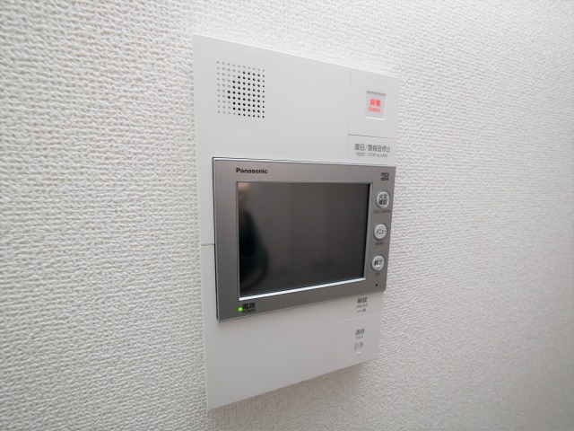 セキュリティ　モニター付きインターホンです