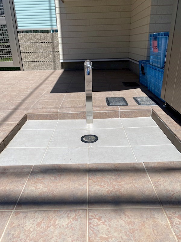 その他設備　ペット用足洗い場