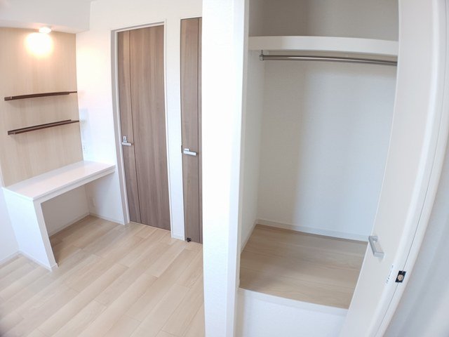 収納　収納のためのスペースです