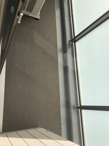 バルコニー　広々としたバルコニーです