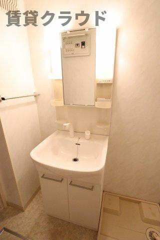洗面設備　洗面所です