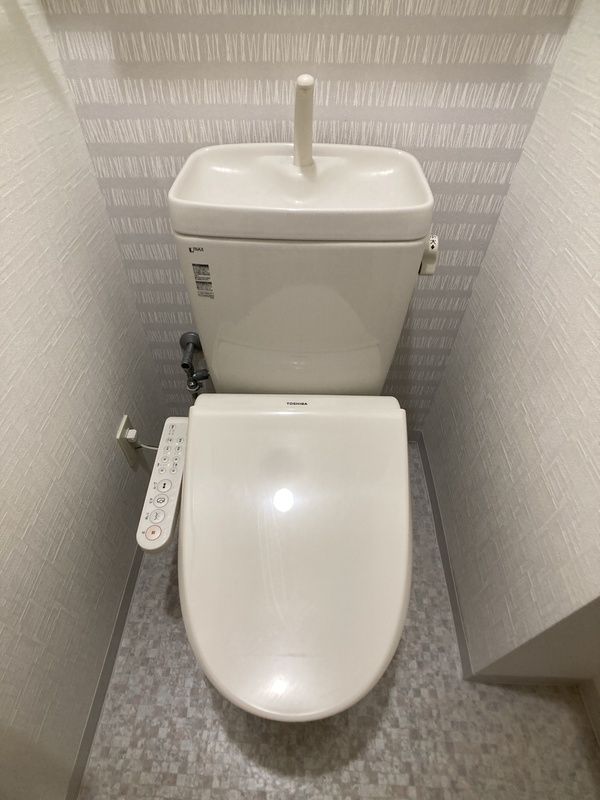 トイレ　ゆったりとした空間のトイレです