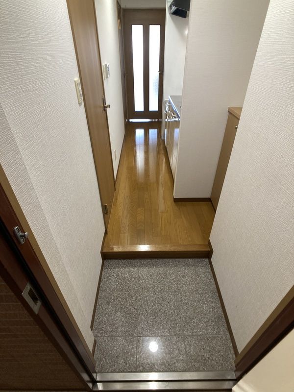 玄関　ゆったりとした玄関です
