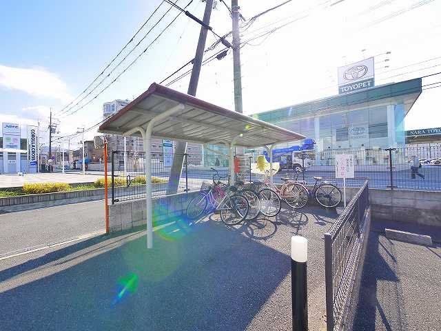 その他共有部分　ゆったりとした駐輪スペース