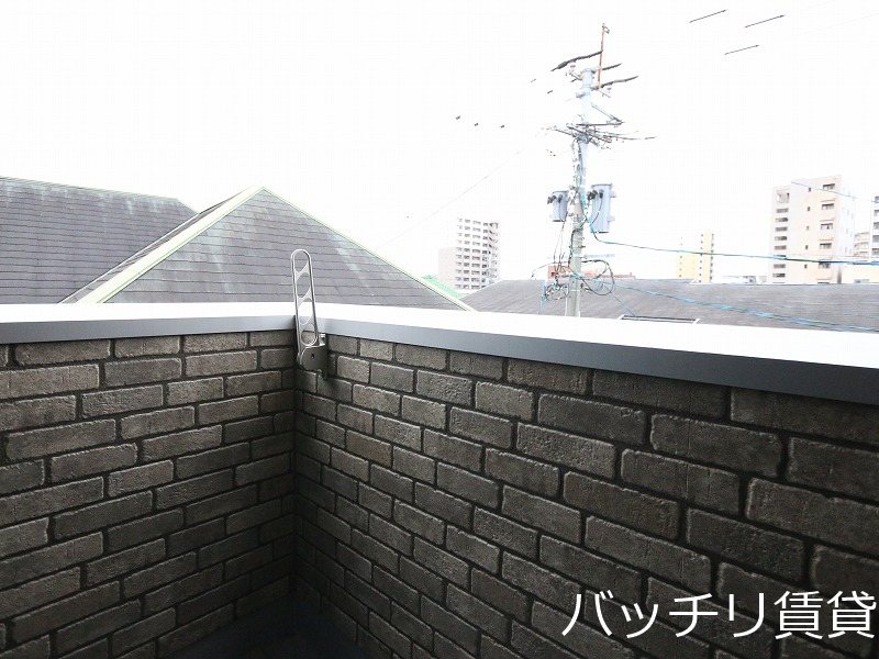 バルコニー　建築中の為写真は別物件、現状優先になります。