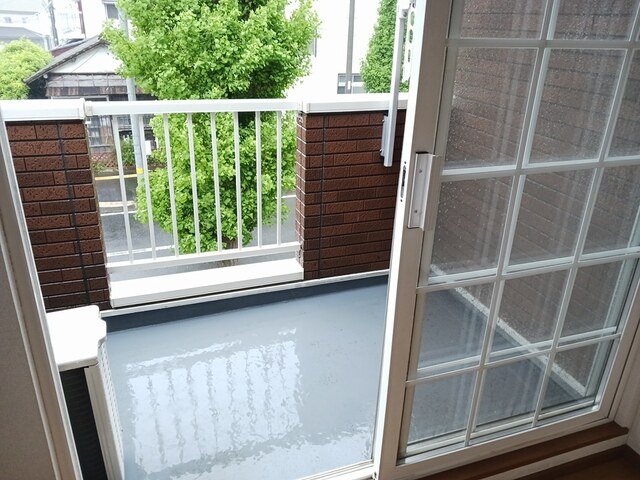 バルコニー　広々としたバルコニーです