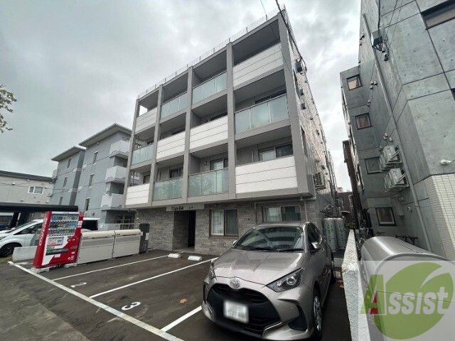 建物外観　札幌市北区北２０条西「ライトベル北２０条」