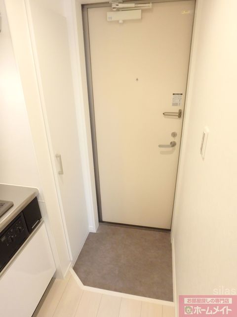 玄関　同メーカ施工例。