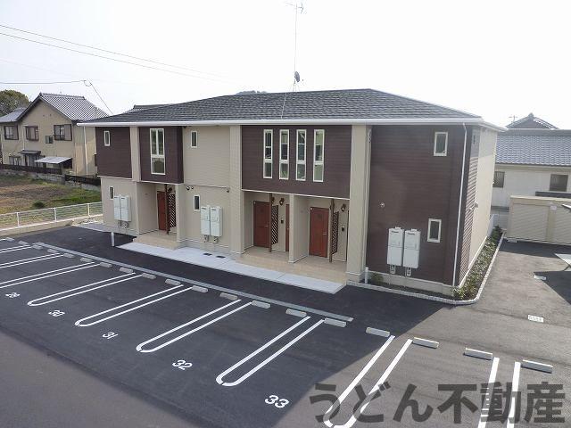 建物外観　うどん県のお部屋探しはうどん不動産へ うどんちゃんとLINE