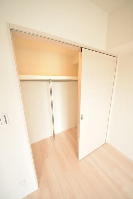 収納　洋室にある収納です