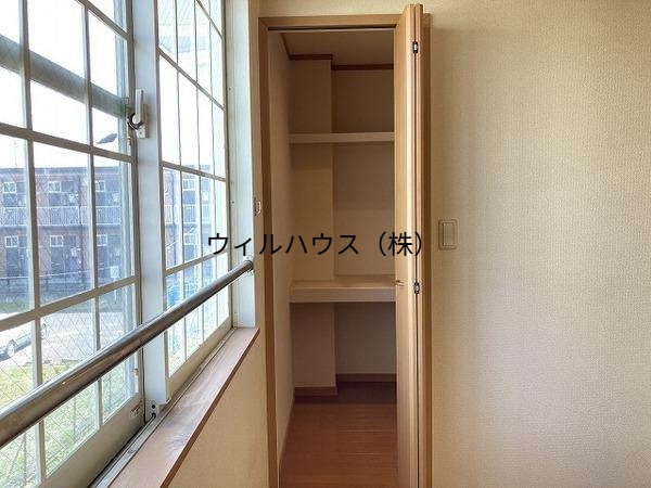 収納　クローゼット！