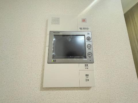セキュリティ　カメラ付インターホン（イメージ）