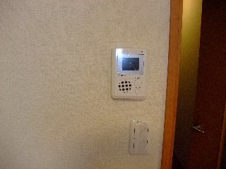 セキュリティ　カメラ付インターホン