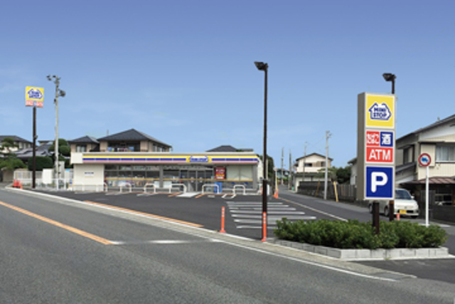 コンビニ　ミニストップ厚木妻田北4丁目店（コンビニ）まで377m