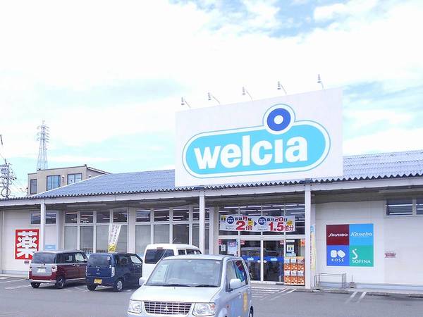 ドラックストア　ウェルシア静岡東千代田店（ドラッグストア）まで550m