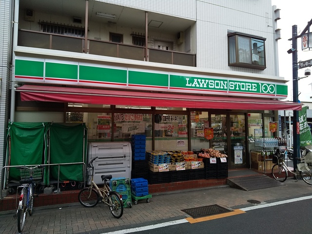 コンビニ　ローソンストア１００　葛飾堀切二丁目店（コンビニ）まで280m