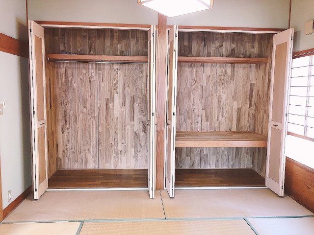 収納　大容量のクローゼット収納