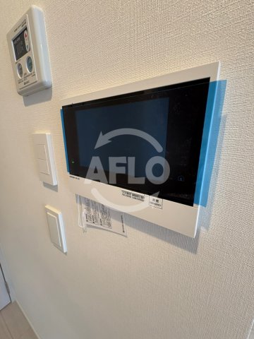 セキュリティ　ザ・パークハビオ谷町六丁目クロス　TV付きモニターホン