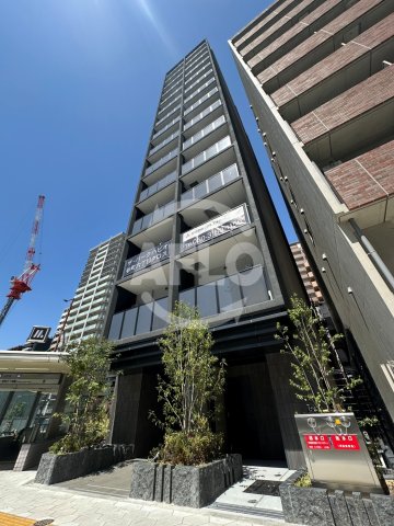 建物外観　ザ・パークハビオ谷町六丁目クロス　外観