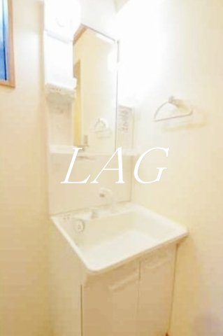 洗面設備　洗面台です。