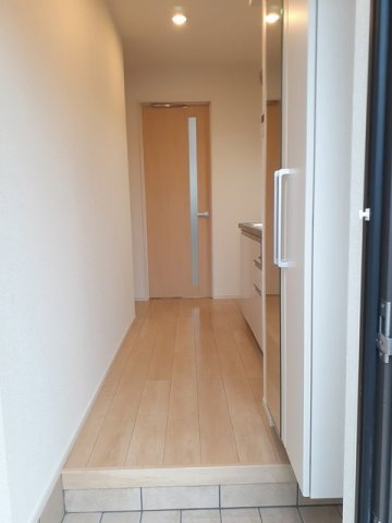 玄関　明るい玄関です