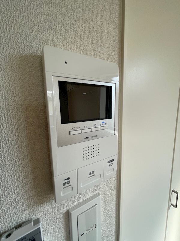 セキュリティ　TVモニター付きオートロック！