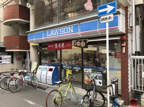 コンビニ　ローソン 十三店（コンビニ）まで199m