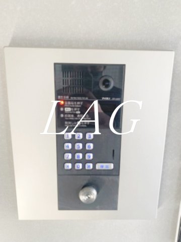 セキュリティ　オートロックです。