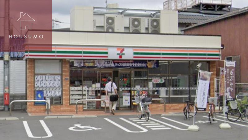 コンビニ　セブンイレブン大東市諸福5丁目店（コンビニ）まで107m