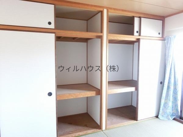収納　たっぷり収納できる押入れ！