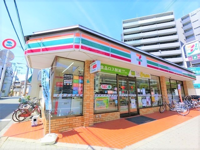 コンビニ　セブンイレブン大阪塚本３丁目店（コンビニ）まで109m