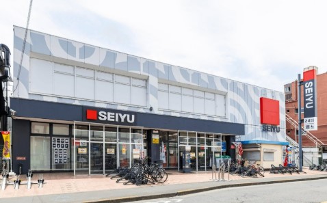 スーパー　西友中河原店（スーパー）まで858m