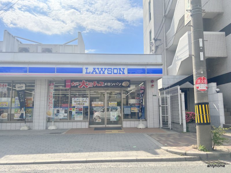 コンビニ　ローソン 東淀川瑞光店（コンビニ）まで563m