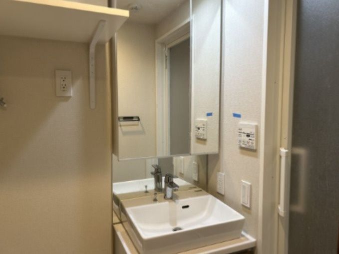 洗面設備　別タイプ部屋　参考写真です
