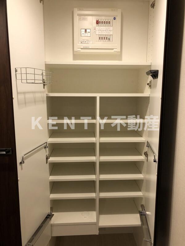 収納　大きなものも収納できそうです