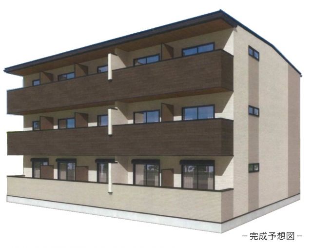 ＪＲ八高線 箱根ケ崎駅 徒歩9分 3階建 新築の外観写真