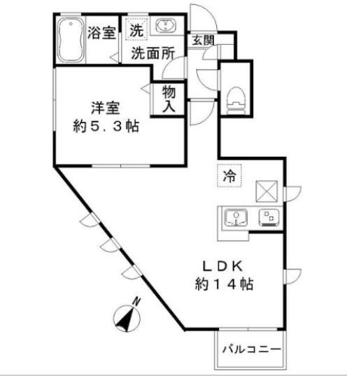 Court Arivioの間取り写真