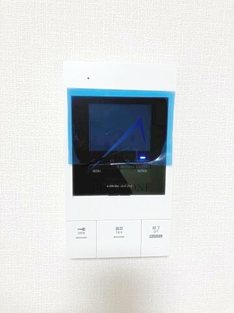 セキュリティ　モニター付きインターホンです。