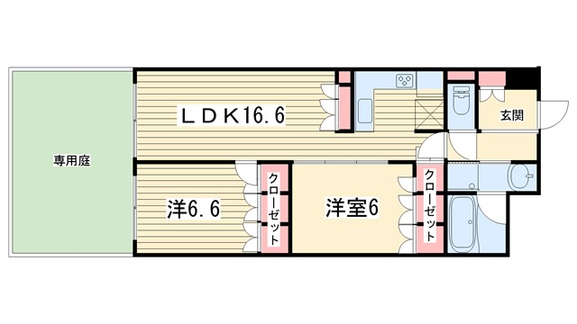京阪鴨東線 神宮丸太町駅 徒歩8分 5階建 築8年の間取り写真